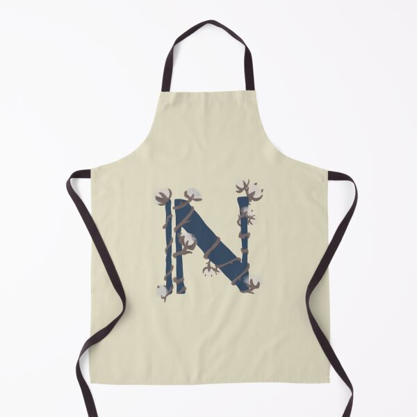 Item preview, Cotton monogram letter N designed and sold by Maelyn-Couch.