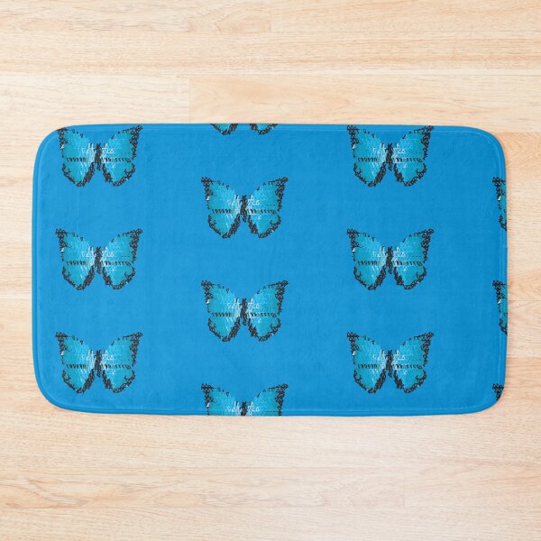 Item preview, Light Blue Butterfly Abstract Art designed and sold by philbraxton.