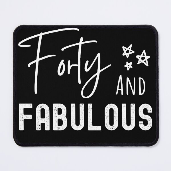 Item preview, 40 And Fabulous Birthday designed and sold by Equitees.