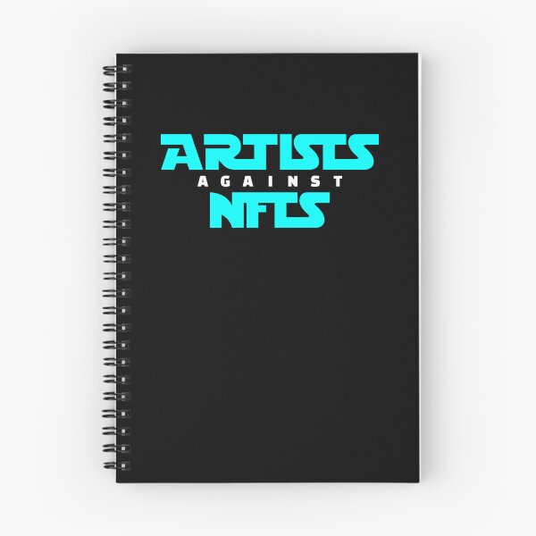 Item preview, Artists Against NFTs Turquoise designed and sold by WPahat.