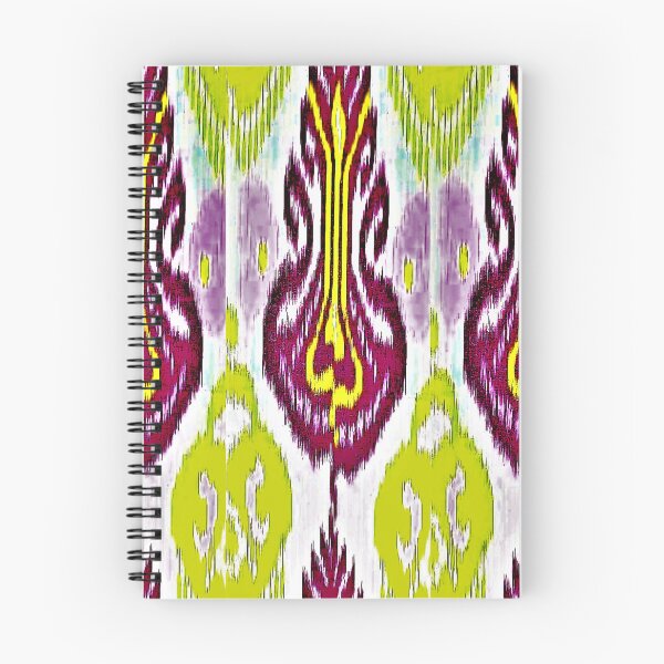 Item preview, Floral designs Uzbek ikat patterns - Ikat designed and sold by LeFabriqueOuz.