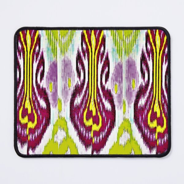 Item preview, Floral designs Uzbek ikat patterns - Ikat designed and sold by LeFabriqueOuz.