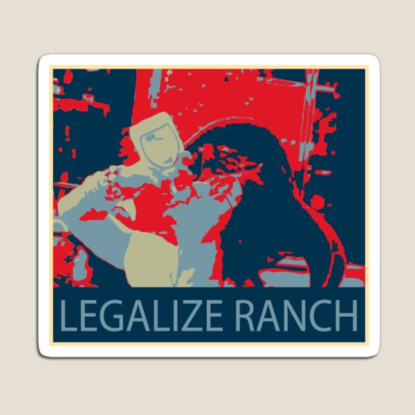 Eric Andre Legalize Ranch Magnet