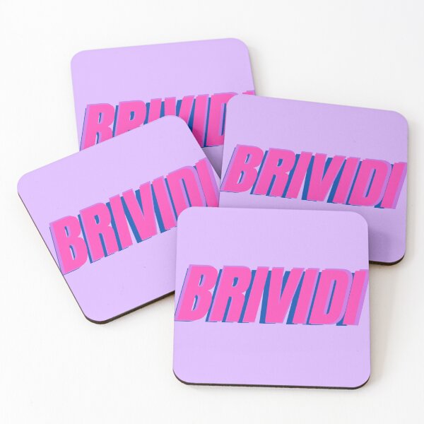 Item preview, BRIVIDI (Brividi, Shivers)  Blanco and Mahmood Sanremo pink Eurovision 2022 winner Italy purple glitch designed and sold by alessialexx.