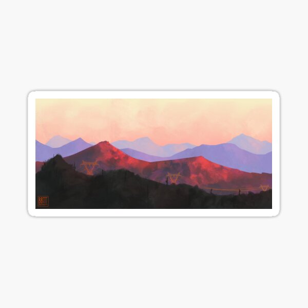 Black Canyon Sticker