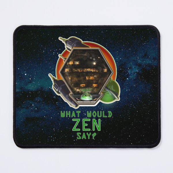Item preview, What Would Zen Say? - Master Computer of the Liberator   - Blake’s 7 designed and sold by RetroTeeStudio.