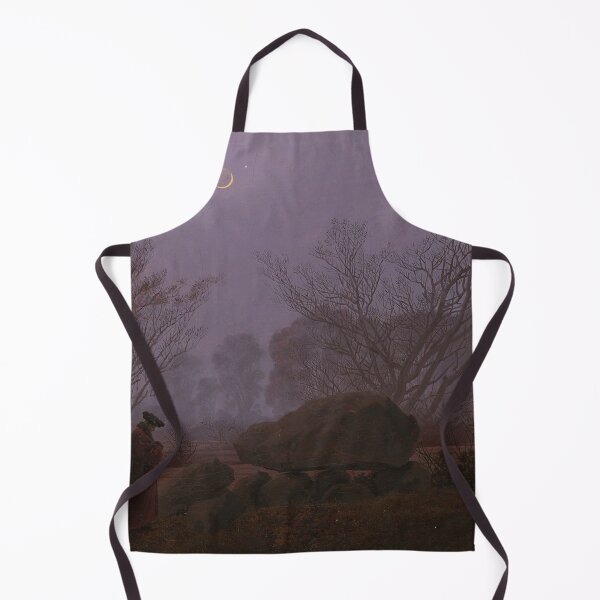 Item preview, Caspar David Friedrich Walk at Dusk Man Contemplating a Megalith designed and sold by Vintage Designs +.