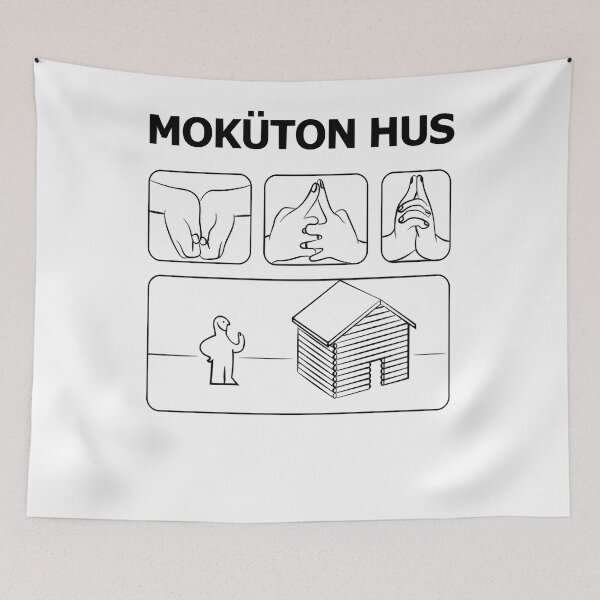 Item preview, Mokuton Hus art vintage designed and sold by VirginiaFreda5.