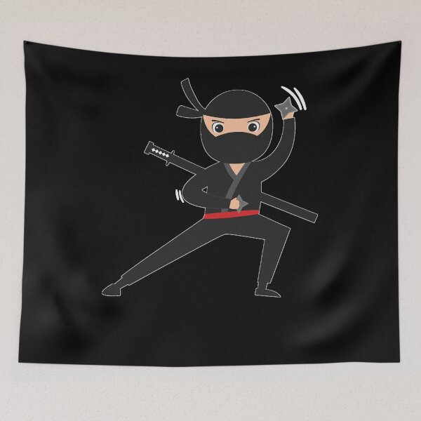 Item preview, Ninja cartoon so cool designed and sold by VirginiaFreda5.