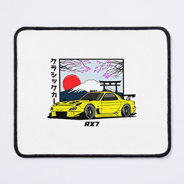 Item preview, Yellow RX 7 JDM T-Shirt designed and sold by PareHell23.