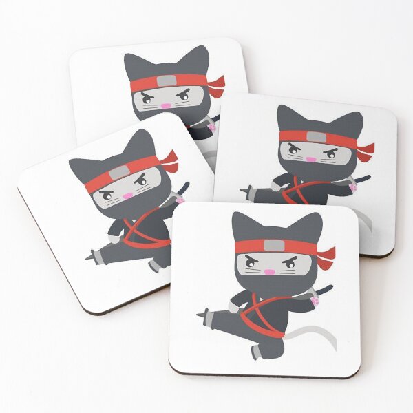 Item preview, Ninja Cat so cute designed and sold by VirginiaFreda5.