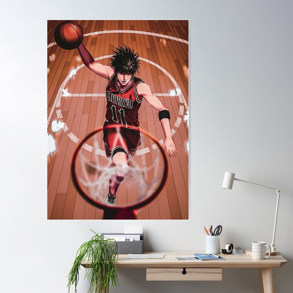 Slam Dunk Basketball Anime Block Giant Wall Art Poster