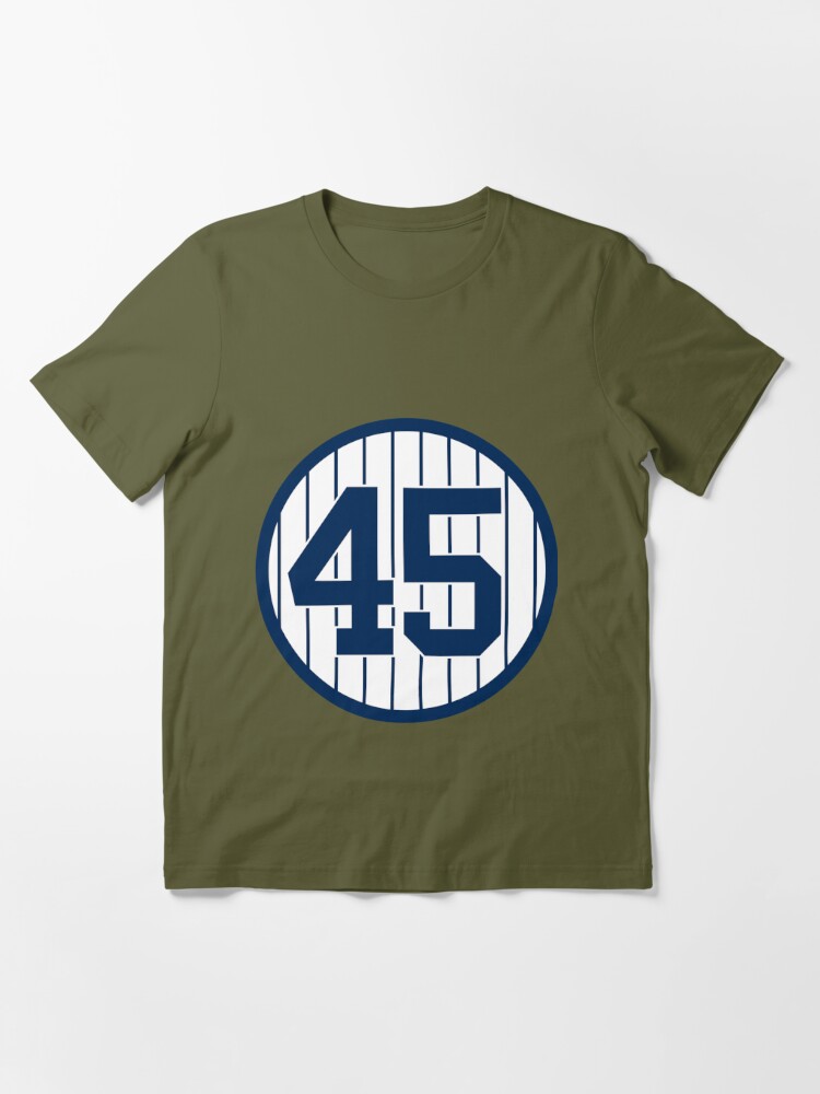 Gerrit Cole 45 Jersey Number Sticker Essential T-Shirt for Sale by  bostoalex5