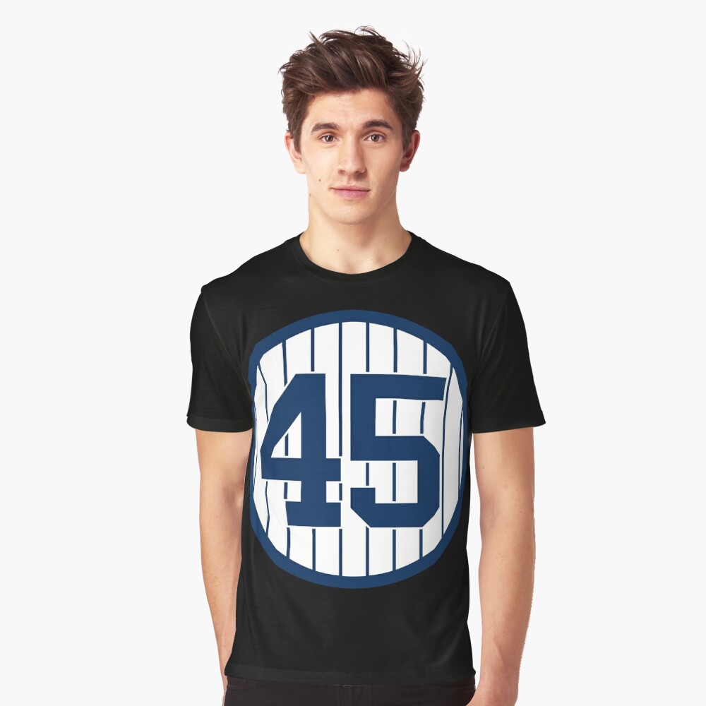 Gerrit Cole 45 Jersey Number Sticker Essential T-Shirt for Sale by  bostoalex5