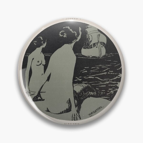 Item preview, The Sirens - Albert Weisberger Jugend 1904  designed and sold by Vintage Designs +.