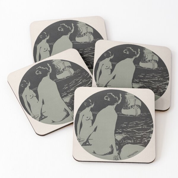 Item preview, The Sirens - Albert Weisberger Jugend 1904  designed and sold by Vintage Designs +.
