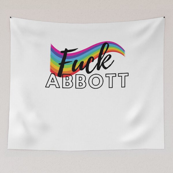 Item preview, Fuck Abbott Lgbtq unity Waterproof designed and sold by John Meisner.