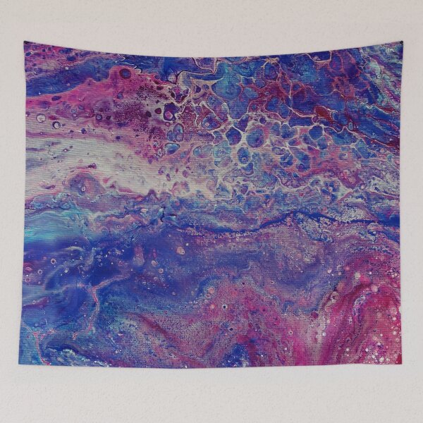 Item preview, Blended Pastel Pink Fluid Artwork designed and sold by LusDigiArt.