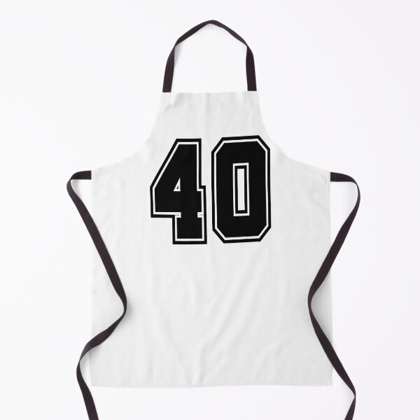 Item preview, 40 jersey number college style designed and sold by GeogDesigns.