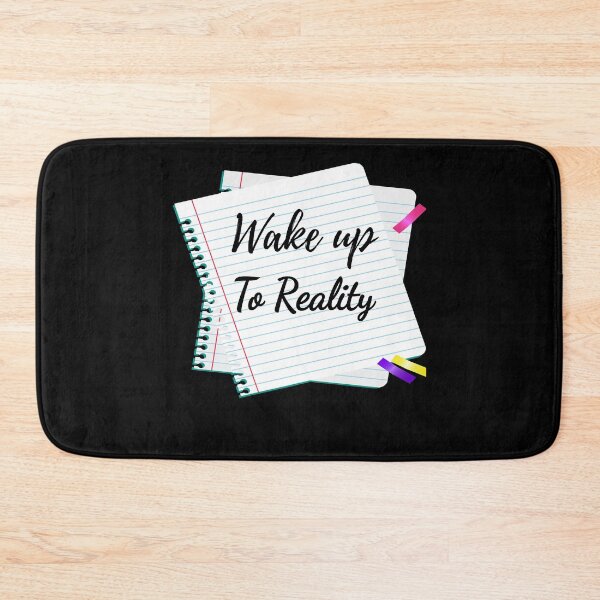 Item preview, Paper wake up to reality word designed and sold by VirginiaFreda5.