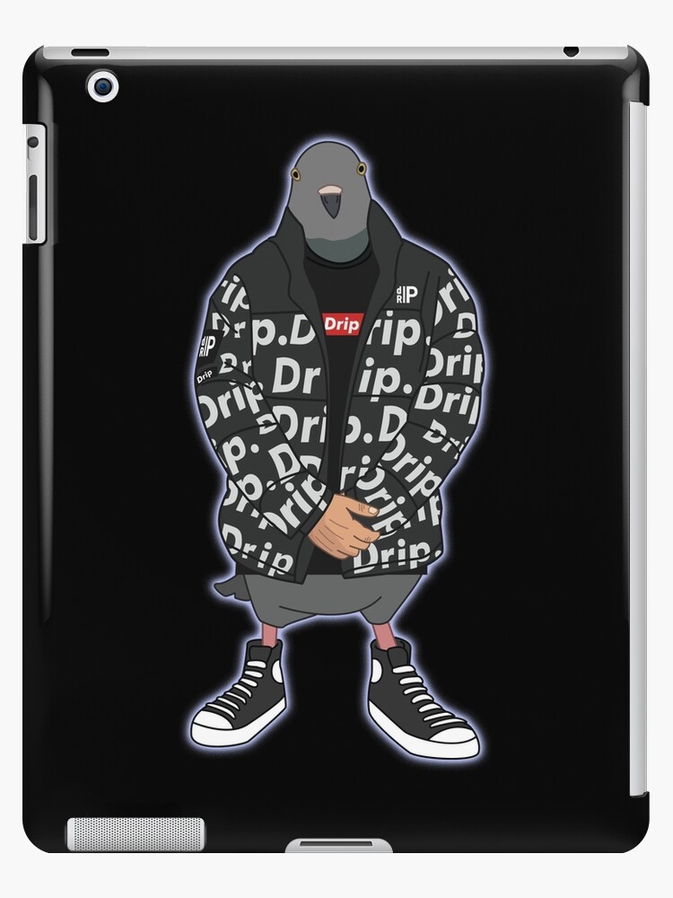 Pigeon Drip Jacket Meme iPad Case & Skin for Sale by Rzera