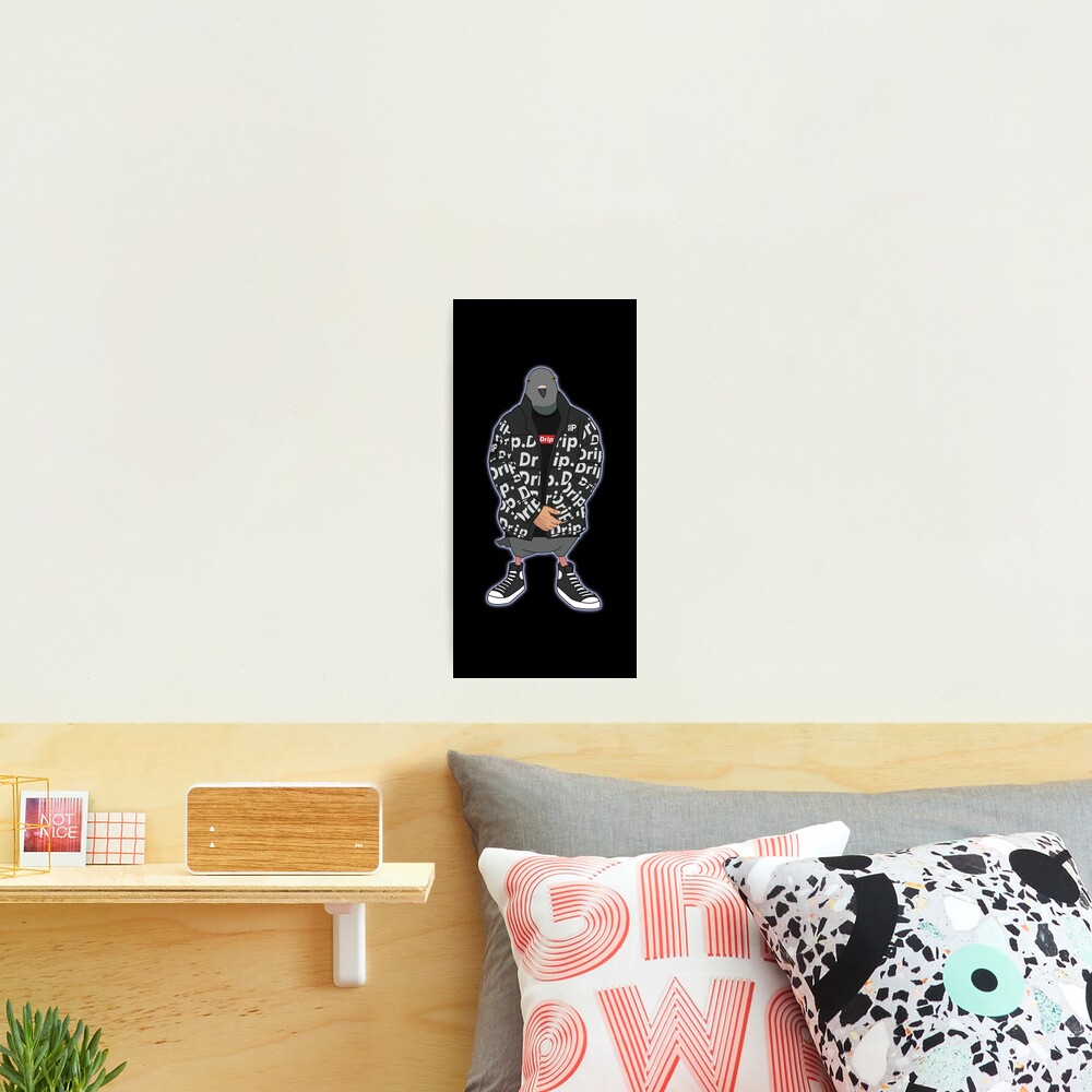 Pigeon Drip Jacket Meme Poster for Sale by Rzera