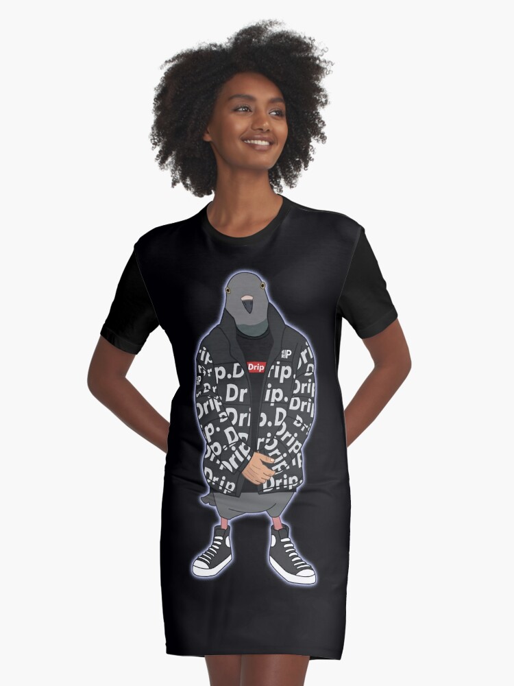 Pigeon Drip Jacket Meme Essential T-Shirt for Sale by Rzera