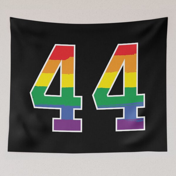 Artikelvorschau, Nummer 44 Rainbow LGBT-Stolz vierundvierzig entworfen und verkauft von LoveIsColorful.