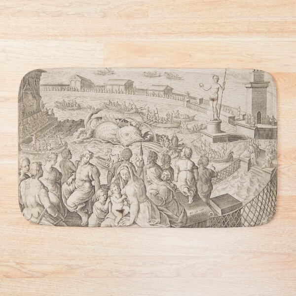 Item preview, Vintage etching featuring the kraken designed and sold by Vintage Designs +.