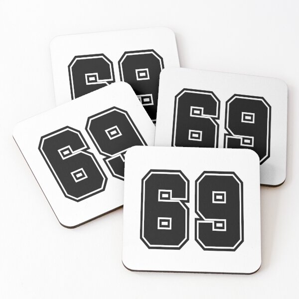 Item preview, 69 jersey number college style designed and sold by GeogDesigns.