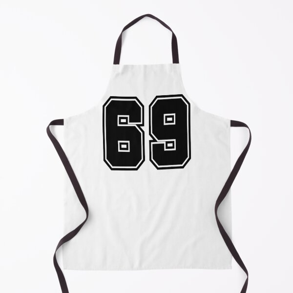 Item preview, 69 jersey number college style designed and sold by GeogDesigns.