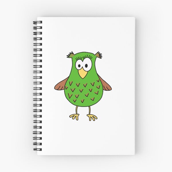 Item preview, owl green designed and sold by Optimalistin.