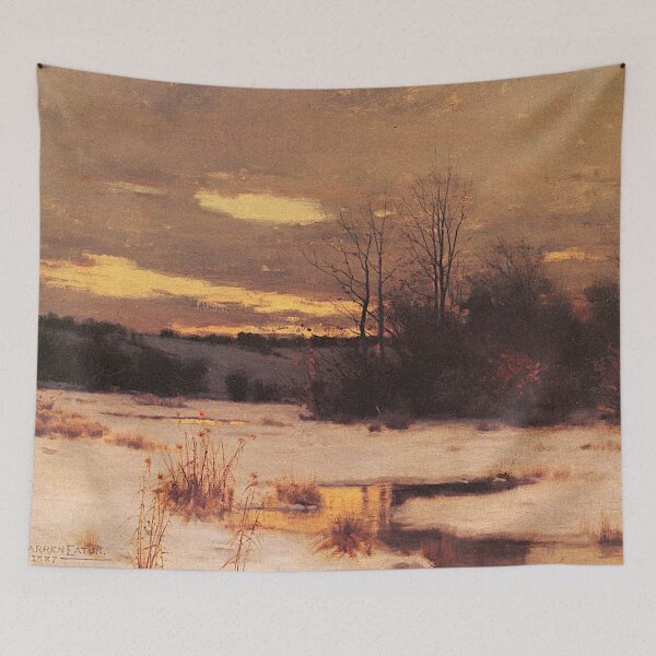 Item preview, Winter Solitude landscape artwork - Charles Warren Eaton  designed and sold by Vintage Designs +.