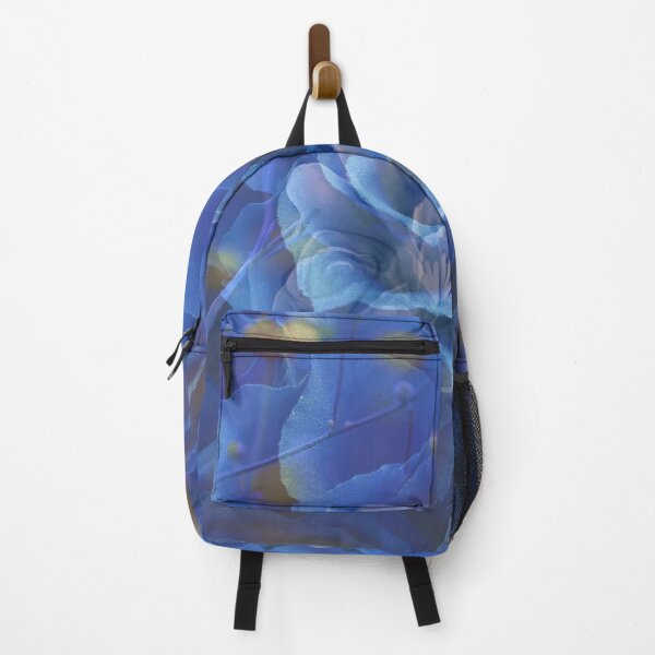 Item preview, Electric Blue and Yellow Floral Art Aesthetic For Flower Lovers/Botanical Enthusiasts  designed and sold by haRexia.