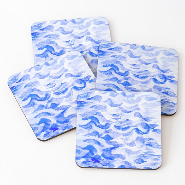 Item preview, Blue and White Ocean Pattern designed and sold by Arkneer.