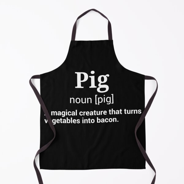 Item preview, Funny Pig and Bacon Definition Hilarious Gift designed and sold by Georgiodaccache.