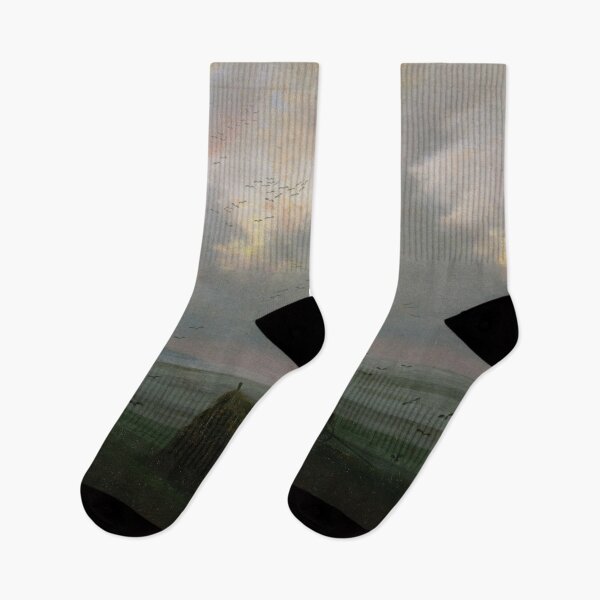 Item preview, Fog landscape art - Caspar David Friedrich  designed and sold by Vintage Designs +.