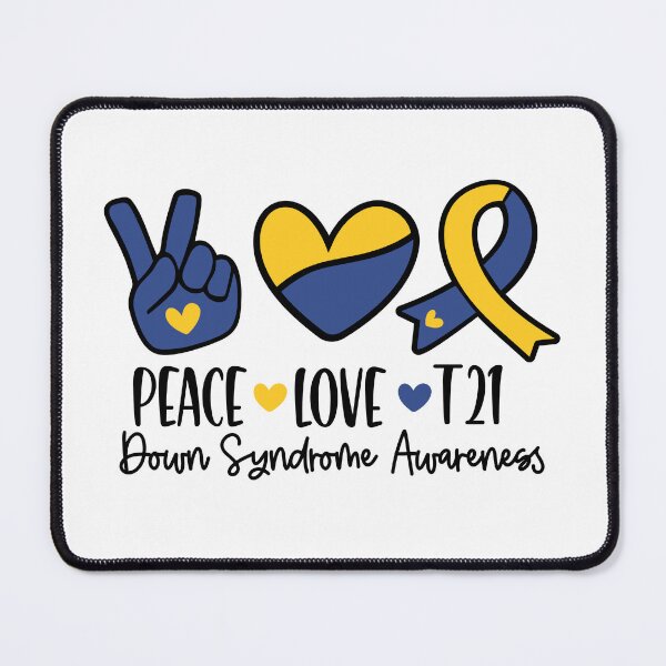 Item preview, Peace Love T21 designed and sold by TRWS.