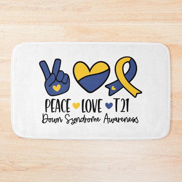 Item preview, Peace Love T21 designed and sold by TRWS.