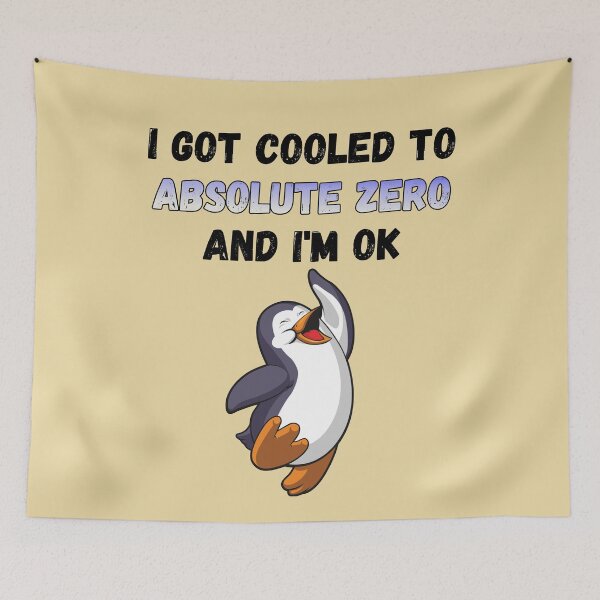 Item preview, I Got Cooled To Absolute Zero And I’m OK designed and sold by HappySchnapper.