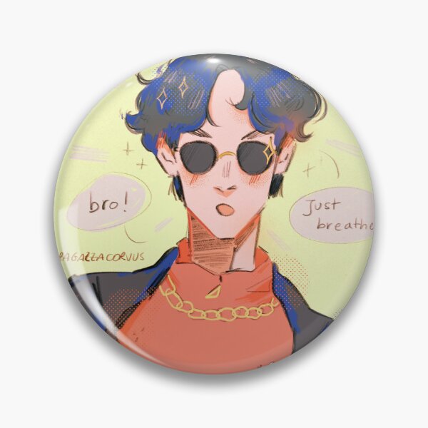Item preview, bro, just breathe! designed and sold by semolanna.