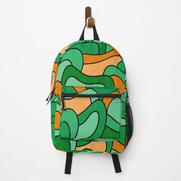 Item preview, Abstract pattern - orange and green. designed and sold by K.S ART.