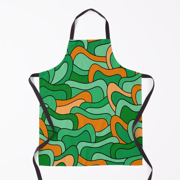 Item preview, Abstract pattern - orange and green. designed and sold by K.S ART.