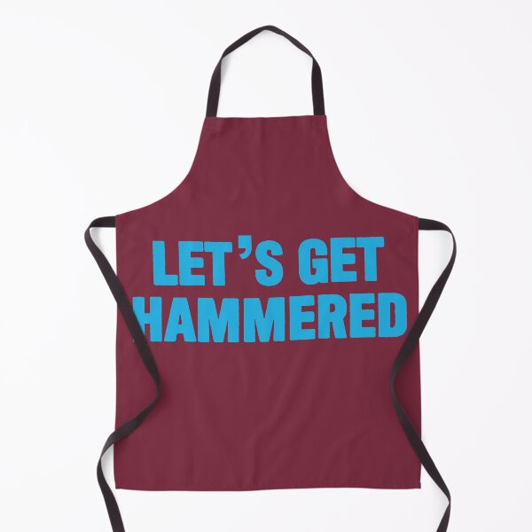Item preview, Let's Get Hammered (Blue) designed and sold by TheManorShop.