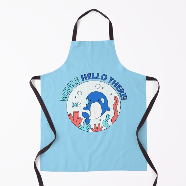 Item preview, Whale Hello There - Cute Cartoon Navy Blue Orca Whale designed and sold by Cawaiico.