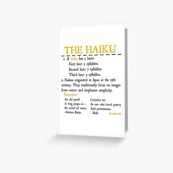 Funny Haiku Poems Greeting Cards for Sale | Redbubble Funny Haiku Poems Greeting Cards for Sale | Redbubble