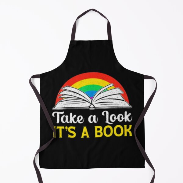 Item preview, Take A Look It’s In A Book Retro Rainbow Bookworms Reading designed and sold by peachlovey.