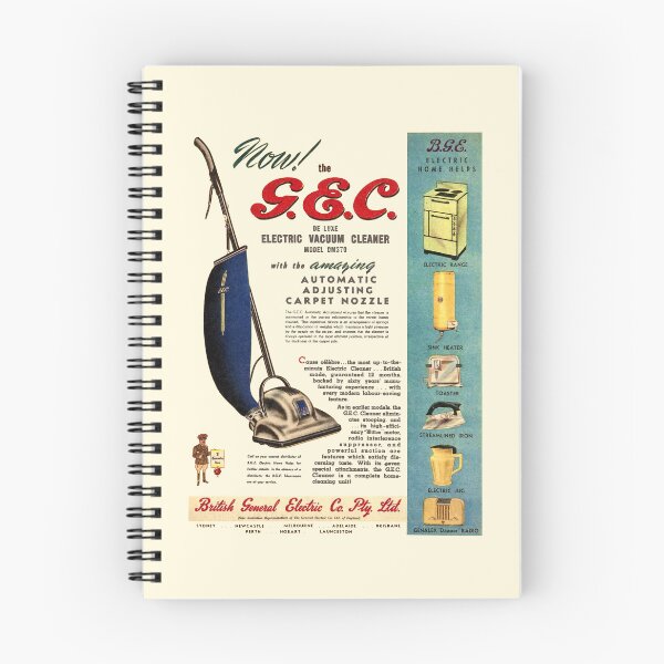 Item preview, ELECTRIC VACUUM CLEANER - ADVERT designed and sold by ThrowbackAds.