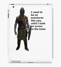 Whiterun Guard Quote iPad Case/Skin