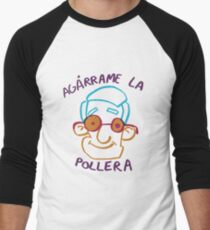 Agárrame la pollera Baseball ¾ Sleeve T-Shirt